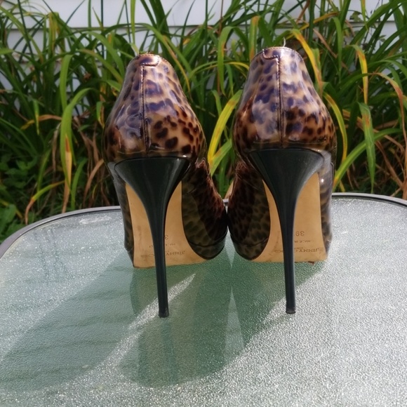 Jimmy Choo cheetah print heel size 39 1/2 … - Picture 3 of 8